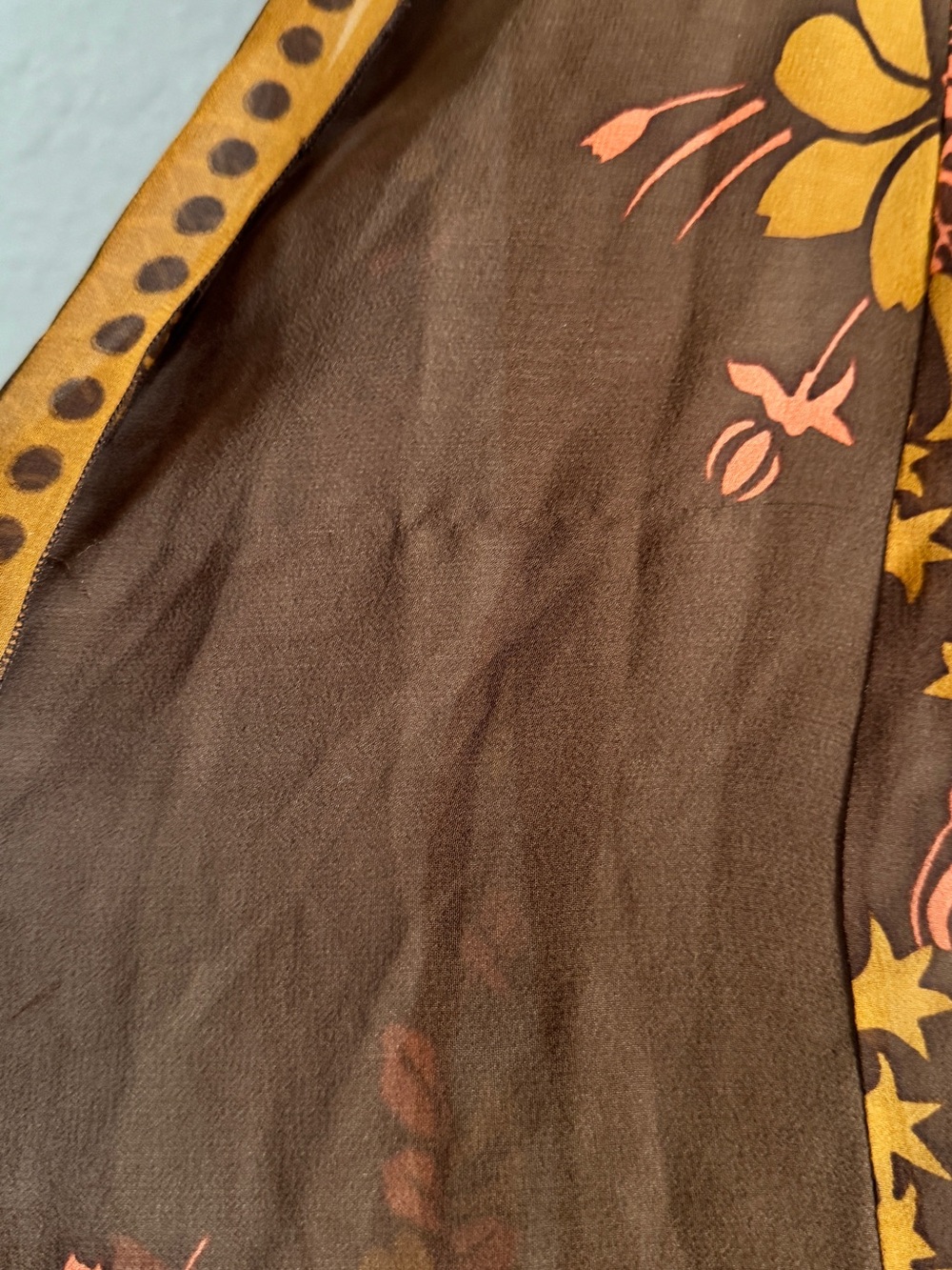 Anna Sui X Anthropologie Silk Mini dress - Picture 4 of 6